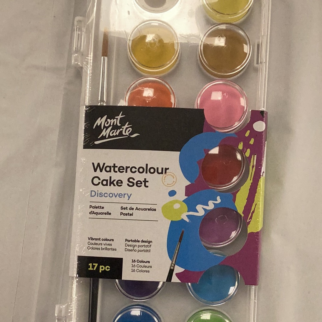 MM Watercolour Cake Set