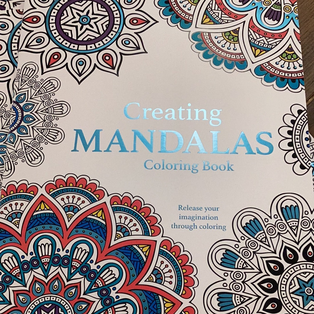 Creating Mandalas Coloring Book