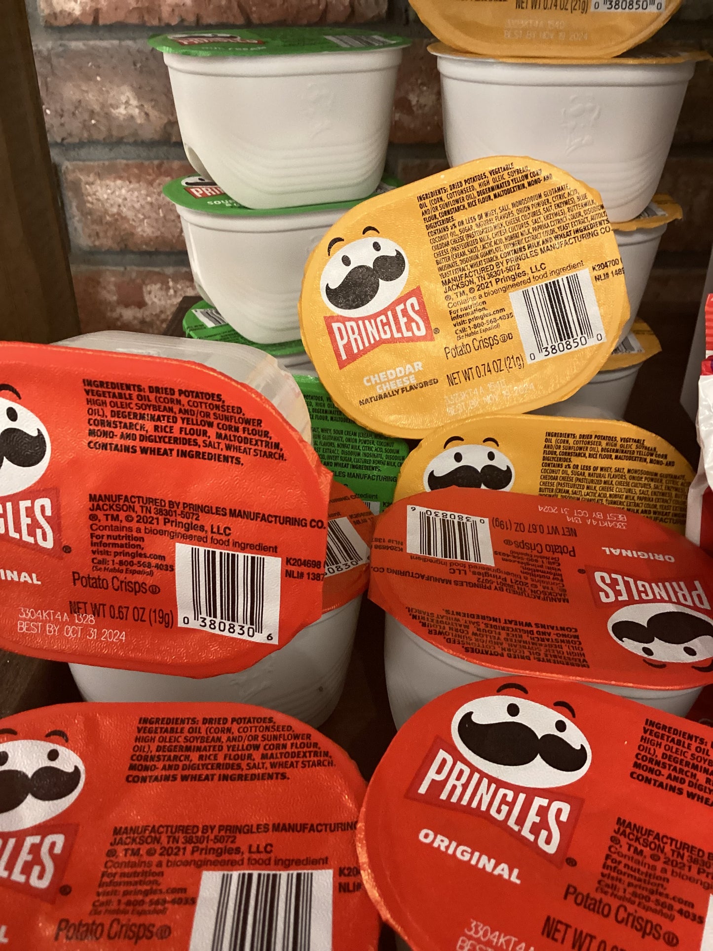 Chips and Pringles